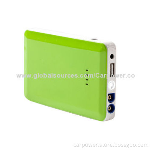 Slim jump start, fit for 12V mobiles, MP3/MP4 devices, vehicle, the most fashion design, 7500mAh